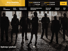 Tablet Screenshot of detektyw-slowinska.com